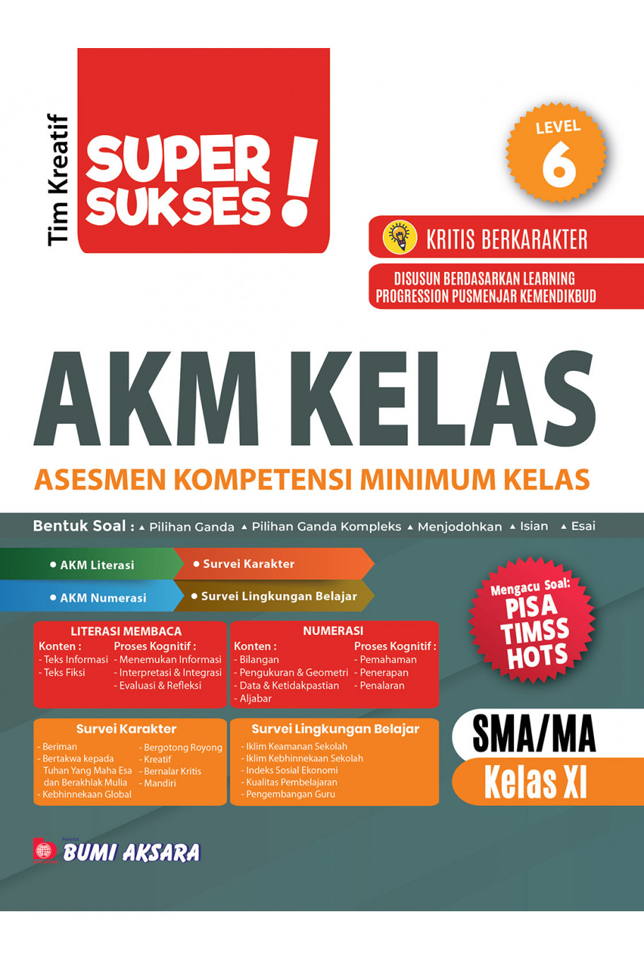 Super Sukses AKM Kelas XI SMA/MA
